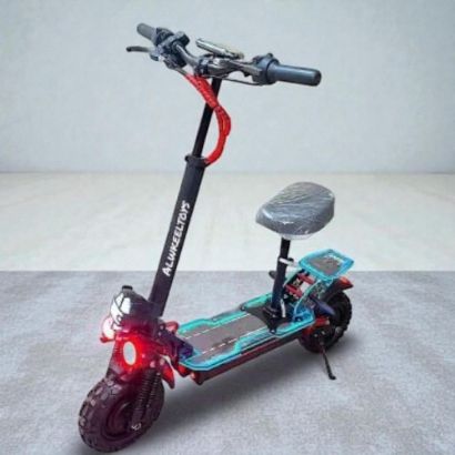 صورة سكوتر الوحش 48 فولت محركين أمامي وخلفي بقوة 2400 واط